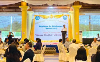 Diploma in Diplomacy (DID 1/2025) Fellowship Dinner and Yangon Cohort’s Study Tour to Naypyitaw State Academy