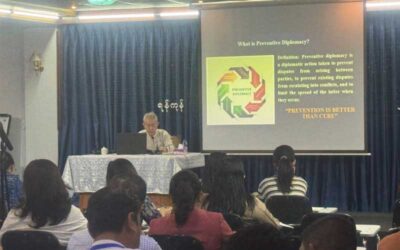 Diploma in Diplomacy (DID 1/2025), Yangon Session – Lecture Delivered by the Chairman of the Myanmar Institute of Strategic and International Studies