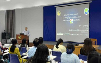 Diploma in Diplomacy (DID 1/2025), Nay Pyi Taw Session – Lecture delivered by the Chairman of the Myanmar Institute of Strategic and International Studies
