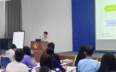 Union Minister for Education delivered a lecture to the Diploma in Diplomacy (1/2025) Nay Pyi Taw Session