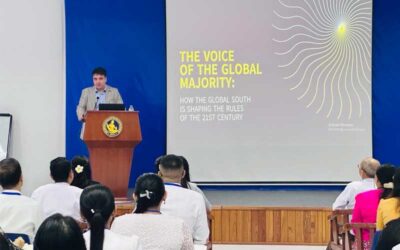 The Myanmar Diplomatic Academy conducted a guest lecture series in Diploma in Diplomacy (1/2025)