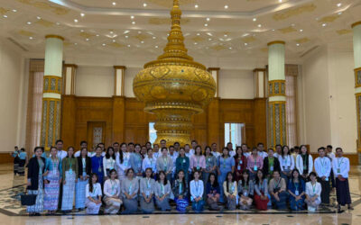 Diploma in Diplomacy (2/2026) conducted a study visit to Pyidaungsu Hluttaw